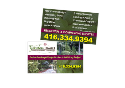 Garden Images Business Card