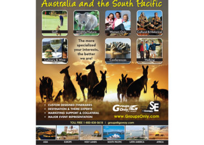 Goway Ad - Leisure Group Travel Australia South Pacific