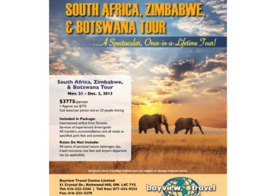 Goway Flyer - Bayview Travel Africa