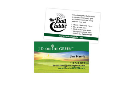 JD on the Green Business Card