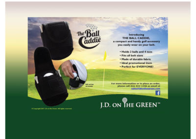 JD on the Green Website Landing Page