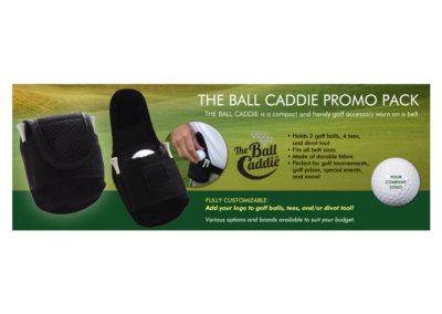 JD on the Green Promo Ball Caddie Banner
